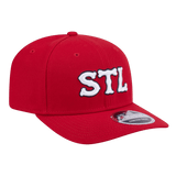 St Louis Cardinals City Connect New Era Red 9SEVENTY Stretch-Snap Hat