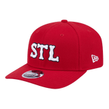 St Louis Cardinals City Connect New Era Red 9SEVENTY Stretch-Snap Hat
