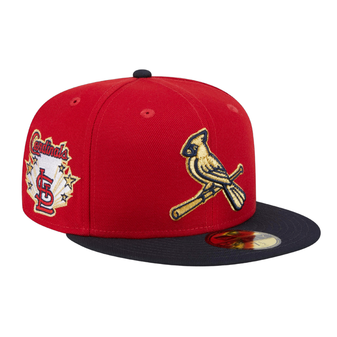 St Louis Cardinals Game Day Alt Gold 59FIFTY Fitted Hat