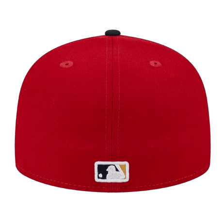 St Louis Cardinals STL Gold 2Tone New Era Red/Black 59FIFTY Fitted Hat