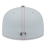 St Louis Cardinals STL Grey Pop New Era Light Grey/Dark Grey 59FIFTY Fitted Hat