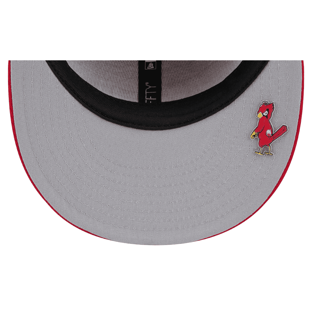 St Louis Cardinals New Era Red 9FIFTY Adjustable Snapback Hat