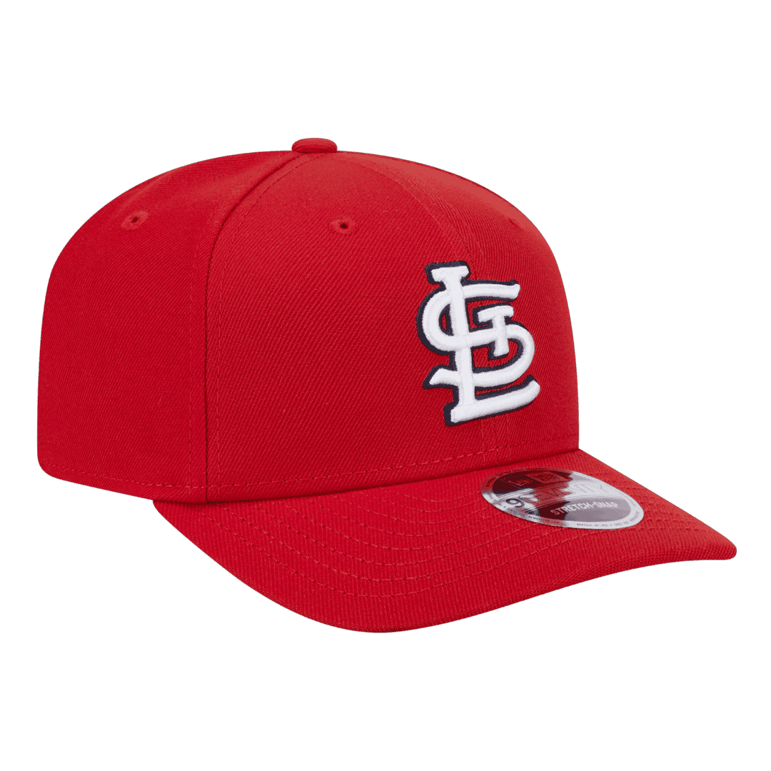 St Louis Cardinals New Era Red 9SEVENTY Stretch-Snap Hat