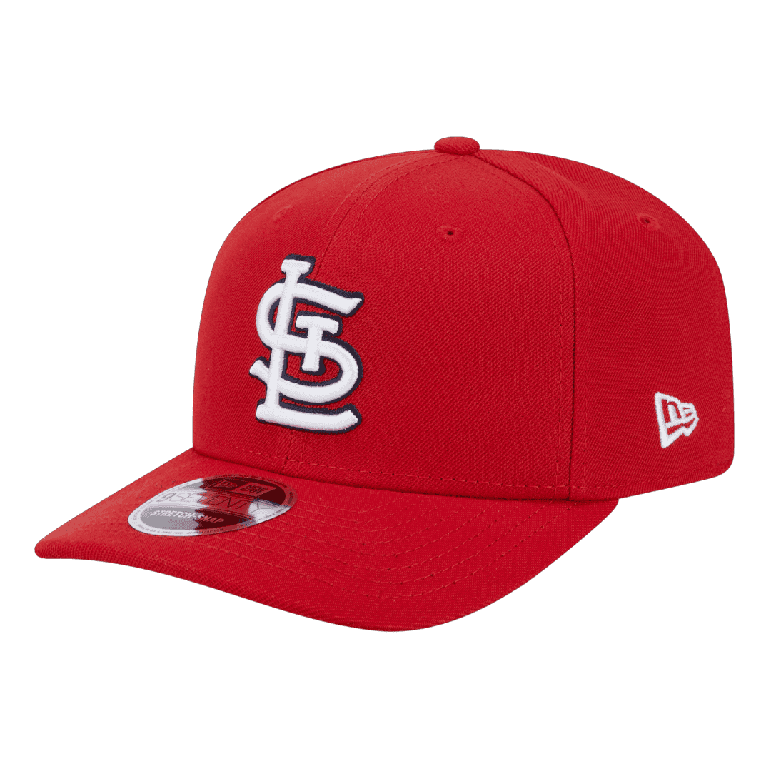 St Louis Cardinals New Era Red 9SEVENTY Stretch-Snap Hat