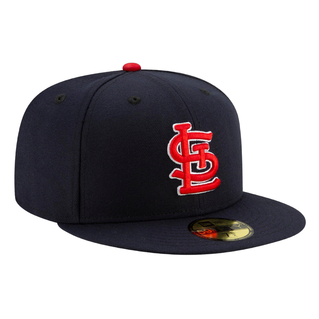 St Louis Cardinals STL Authentic Collection Performance New Era Navy 59FIFTY Fitted Hat