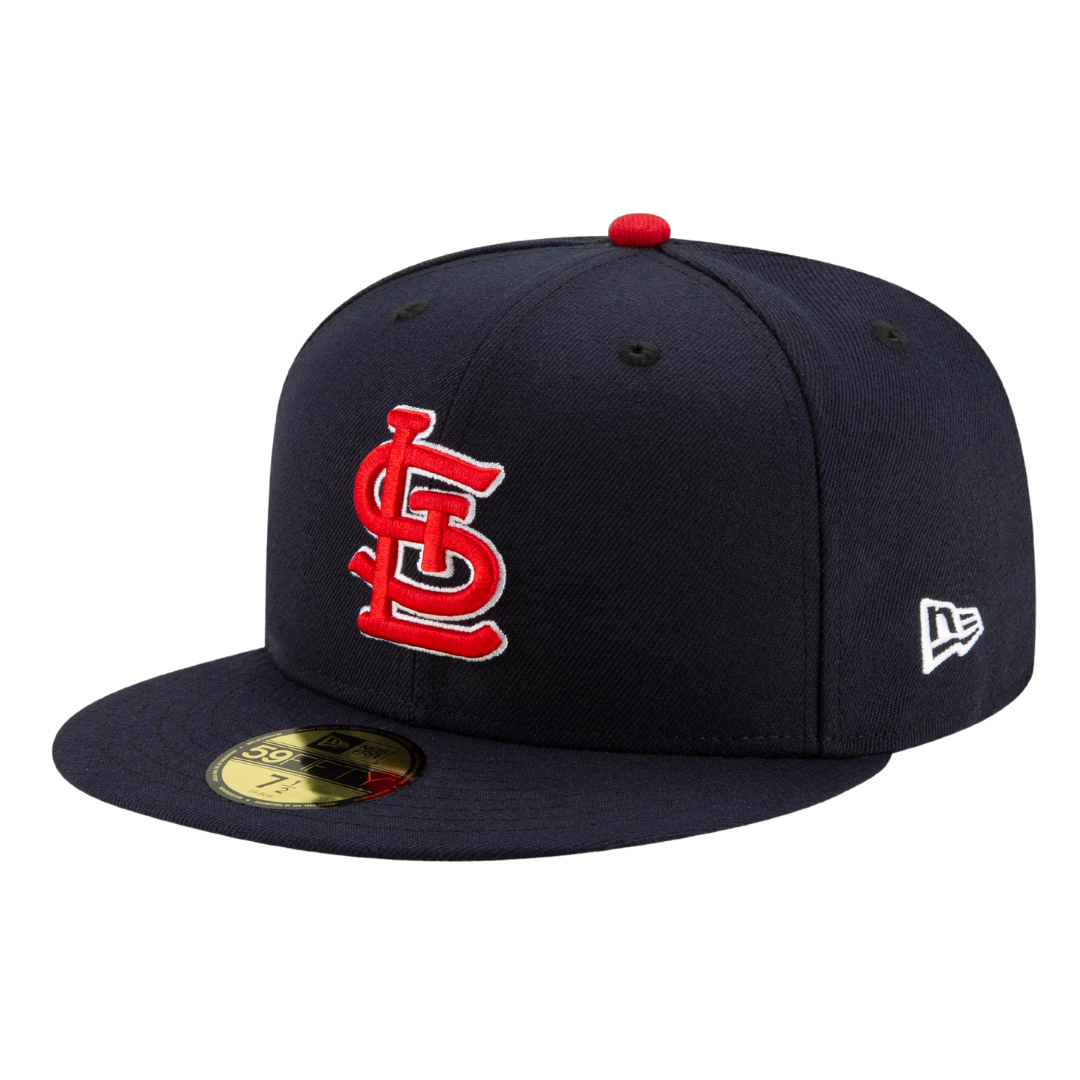 St Louis Cardinals STL Authentic Collection Performance New Era Navy 59FIFTY Fitted Hat
