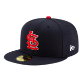 St Louis Cardinals STL Authentic Collection Performance New Era Navy 59FIFTY Fitted Hat