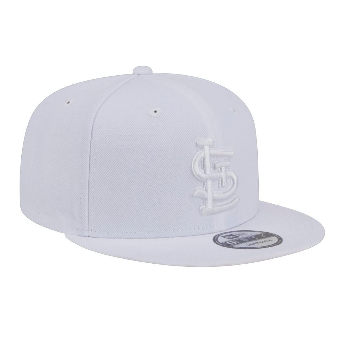 St Louis Cardinals White On White 9FIFTY Snapback Hat