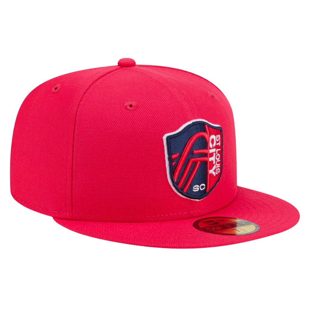 St Louis City SC Team Color 59FIFTY Fitted Hat