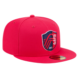 St Louis City SC Official Team Color Red New Era 59FIFTY Fitted Hat