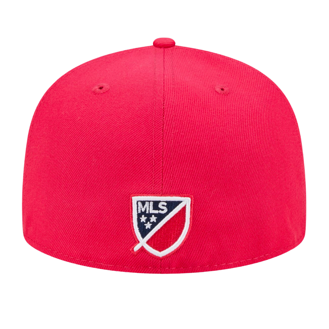 St Louis City SC Official Team Color Red New Era 59FIFTY Fitted Hat