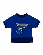 
St Louis Blues NHL Dog Pet Athletic Mesh Clothing Hockey Jersey — Front
