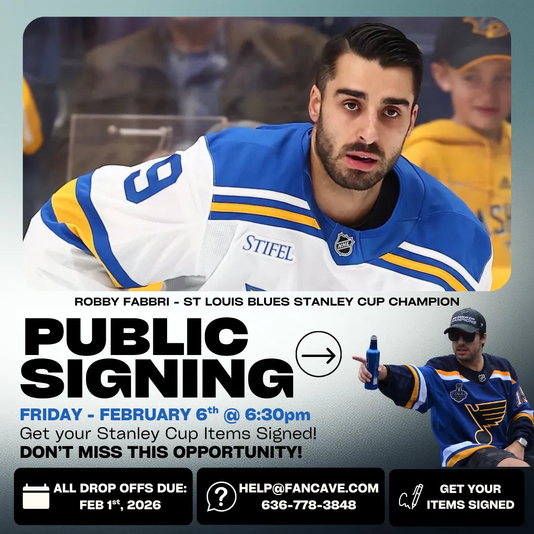 St Louis Blues PUBLIC SIGNING Autograph Tickets: Robby Fabbri