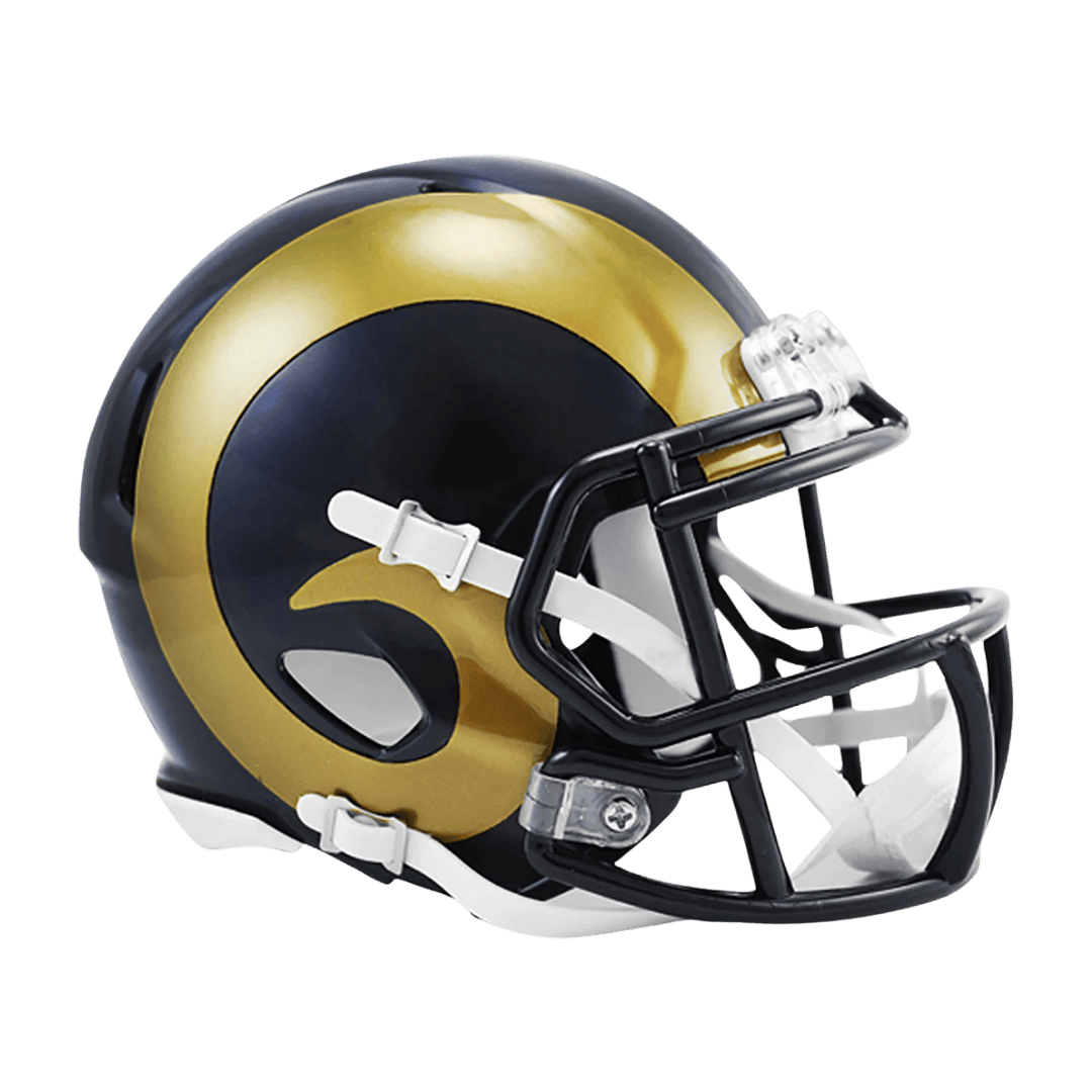 St Louis Rams 2000-2016 Throwback Speed Riddell Mini Football Helmet