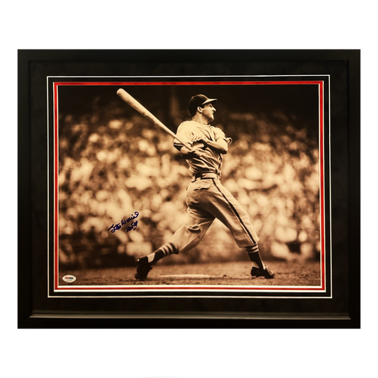 Stan Musial St Louis Cardinals Autographed Framed 16x20 - PSA COA