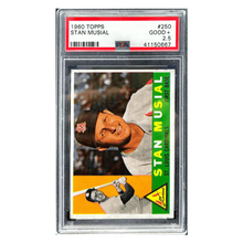 Stan Musial PSA 2.5 1960 Topps Card #250