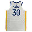 Steph Curry Golden State Warriors Autographed Nike Association Jersey - JSA COA