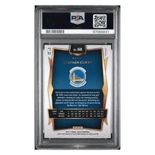 Steph Curry PSA 10 2016 Panini Select Tri Color Prizm Card #88