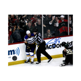 Steve Ott St Louis Blues Autographed Fighting 8x10 - Fan Cave COA