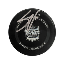 Steve Ott St Louis Blues Autographed 2022 Winter Classic Official Game Puck - Fan Cave COA