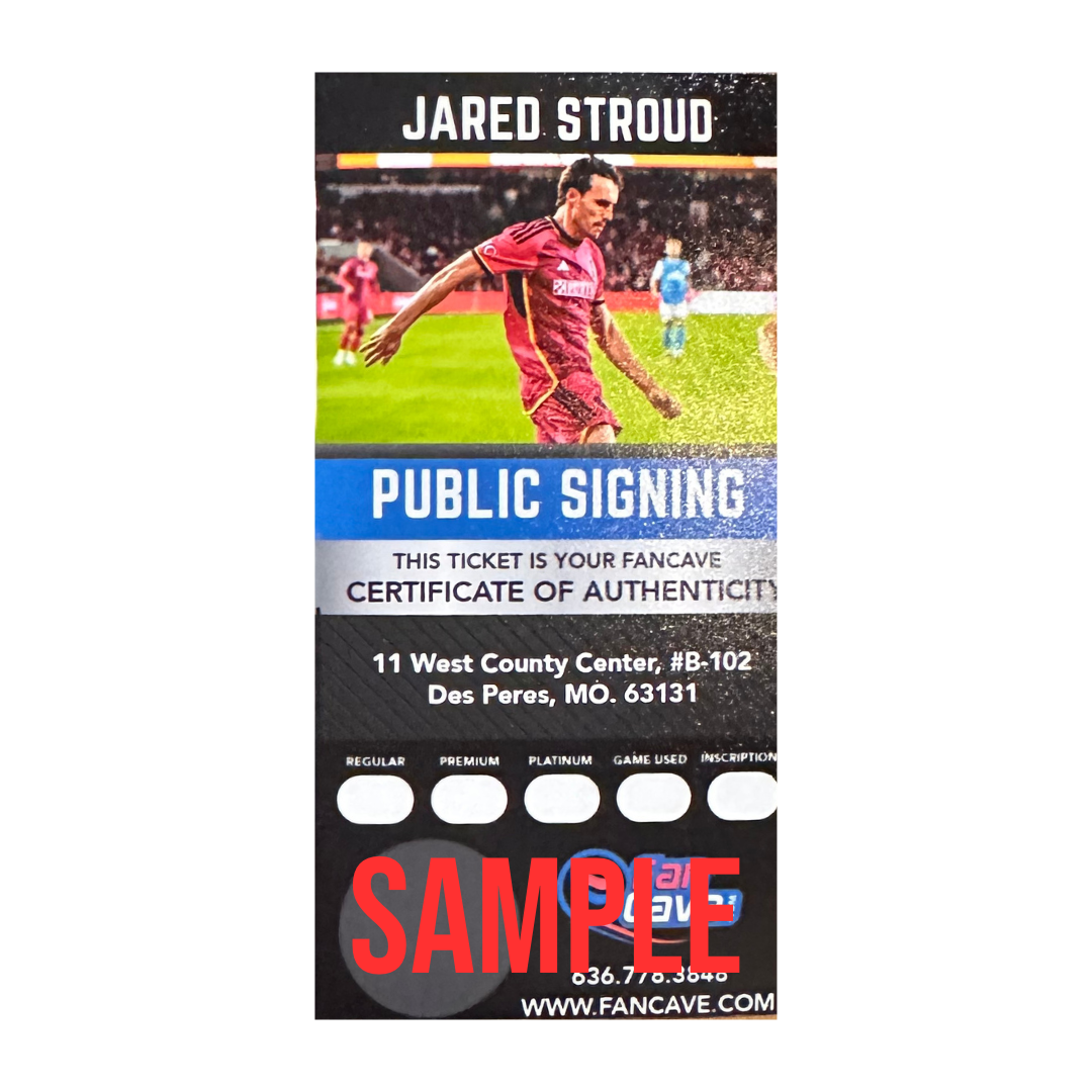 Jared Stroud St Louis City SC Autographed Kicking 8x10 Photo - Fan Cave COA