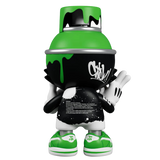 Superplastic Pakalolo Green By OG Slick 8 Inch Figure - Autographed Box
