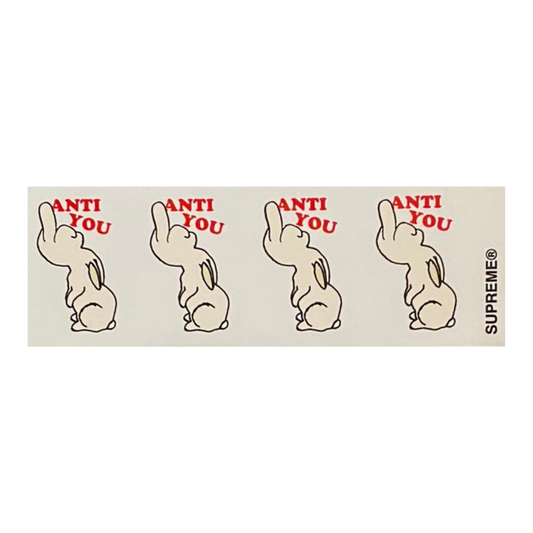 Supreme UNDERCOVER Anti You Mini Sticker