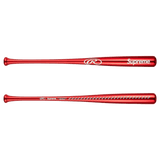 Supreme Rawlings Chrome Maple Wood Baseball Bat - Red