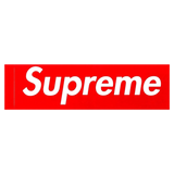 Supreme Box Logo Sticker - Red