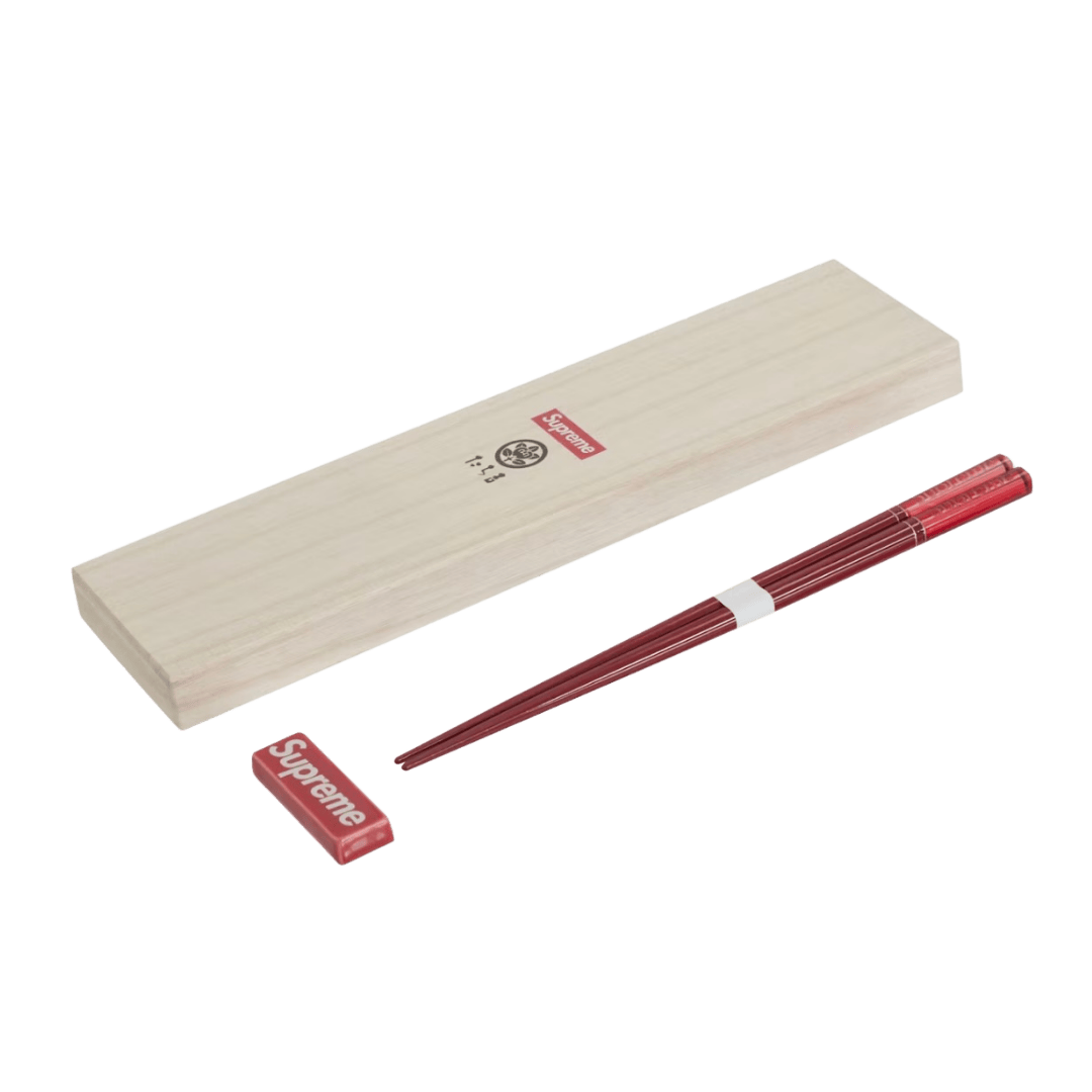 Supreme Chopstick Set - Red