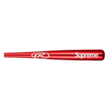 Supreme Rawlings Chrome Maple Wood Baseball Bat - Red