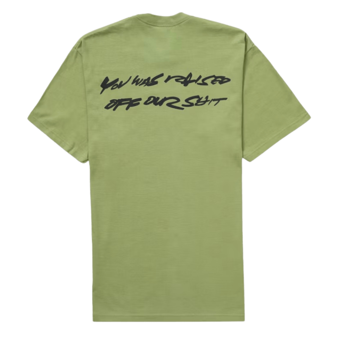 Supreme Futura Box Logo Short Sleeve Tee - Moss