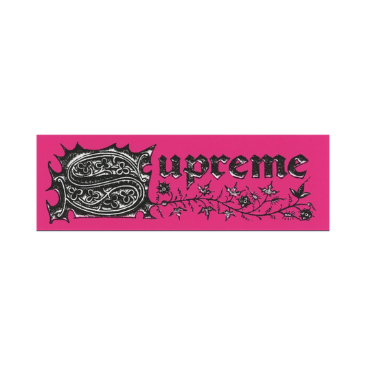 Supreme Saint Sebastian Sticker - Pink