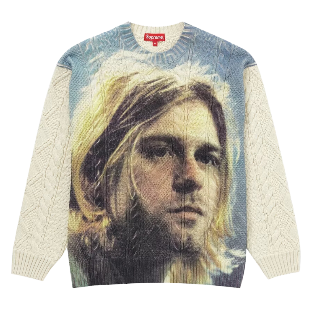 Supreme Kurt Cobain Sweater - White