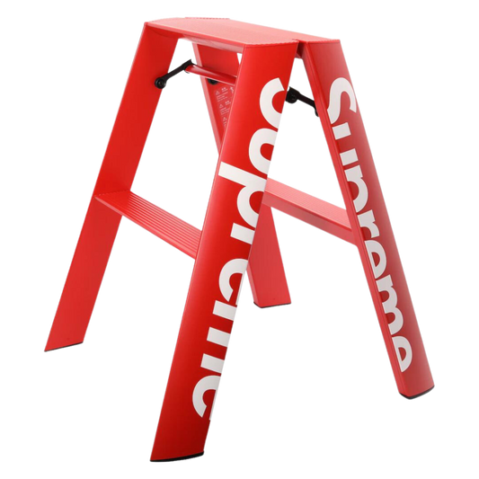 Supreme Lucano Step Ladder - Red