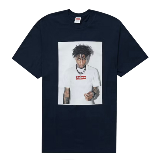 Supreme NBA Youngboy Short Sleeve Tee - Navy