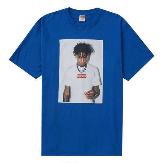 Supreme NBA Youngboy Short Sleeve Tee - Royal Blue