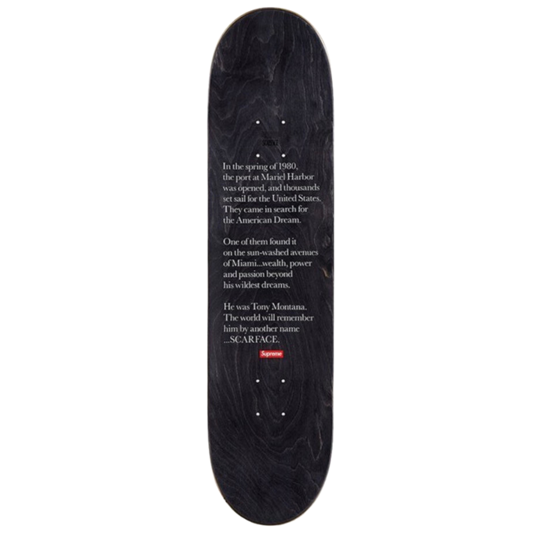Supreme Scarface Shower Skateboard Deck