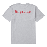 Supreme Snow White Short Sleeve Tee - Heather Grey
