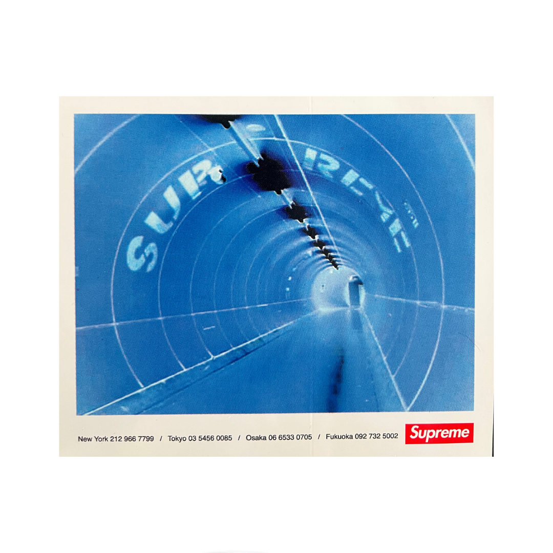 Supreme Tunnel Sticker