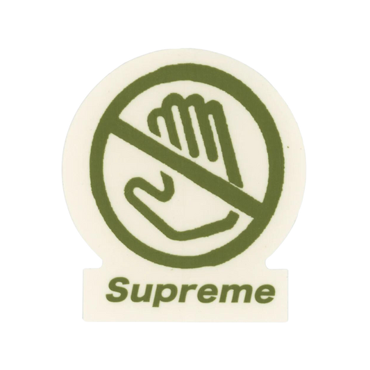 Supreme Warning Sticker