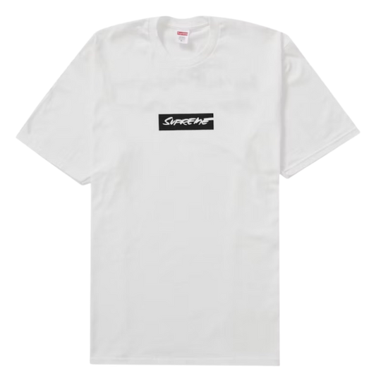 Supreme Futura Box Logo Short Sleeve Tee - White