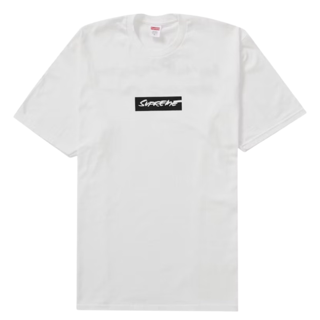 Supreme Futura Box Logo Short Sleeve Tee - White