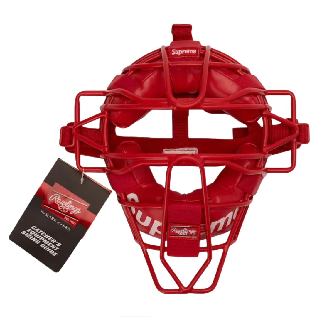 Supreme Rawlings Catchers Mask - Red