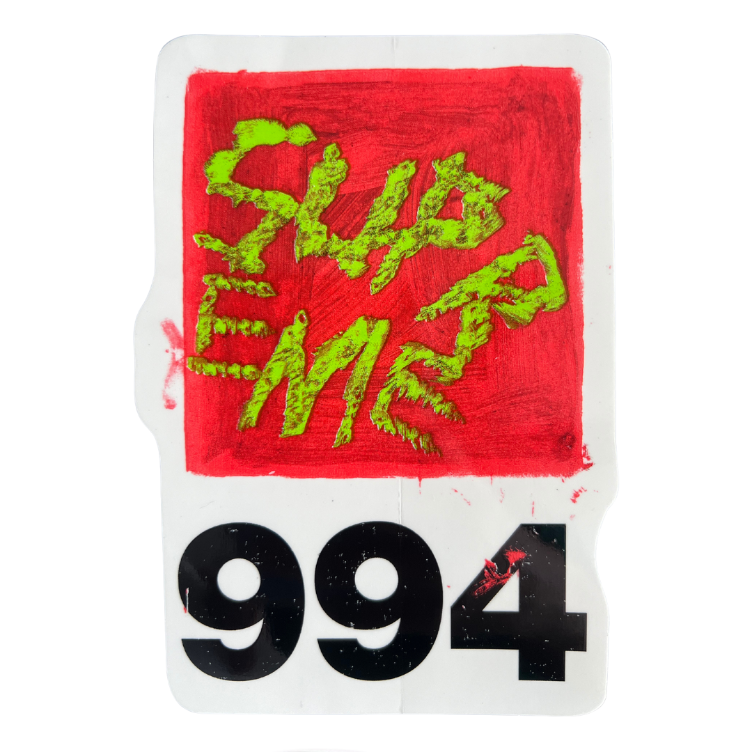 Supreme Paint Sticker