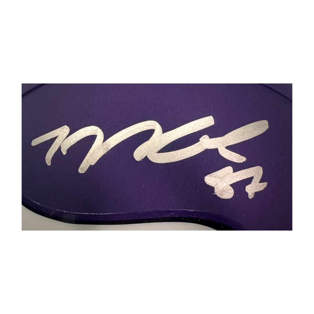 TJ Hockenson Minnesota Vikings Autographed Mini Speed Helmet - Beckett COA