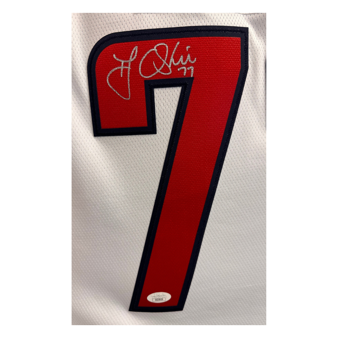TJ Oshie Washington Capitals Autographed Fanatics Away Jersey with Stanley Cup Patch - JSA COA