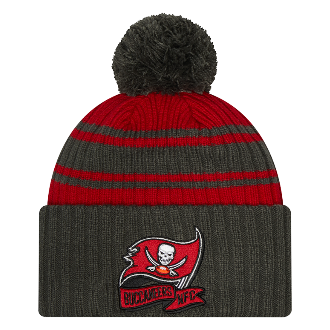 Tampa Bay Buccaneers 2022 Sideline Cold Weather Sport Knit Pom Beanie