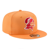 Tampa Bay Buccaneers Throwback New Era Creamsicle 9FIFTY Adjustable Snapback Hat