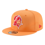 Tampa Bay Buccaneers Throwback New Era Creamsicle 9FIFTY Adjustable Snapback Hat